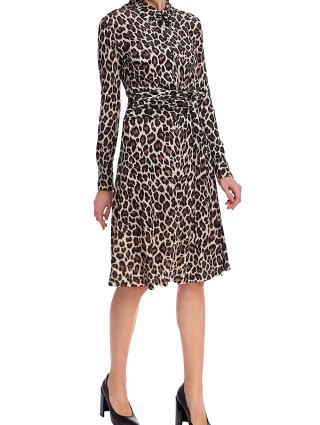 Коричнева сукня MARC CAIN : фото 3 - Invogue